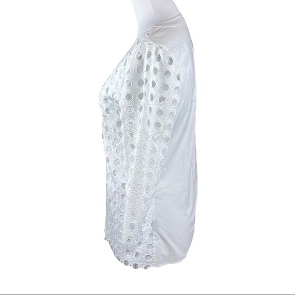 NWT Ravel White Zip Jacket, Size S - Picture 4 of 6